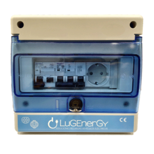 Box di protezione monofase per wallbox auto elettrica