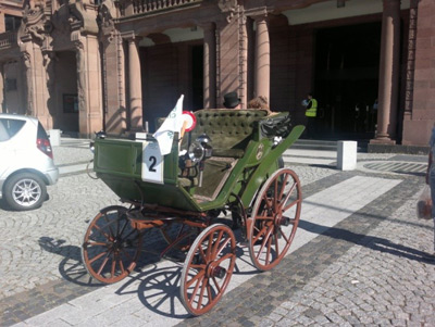 invenzione auto elettrica Flocken Elektrowagen
