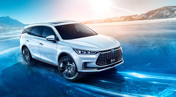 Design esterno del Byd Tang
