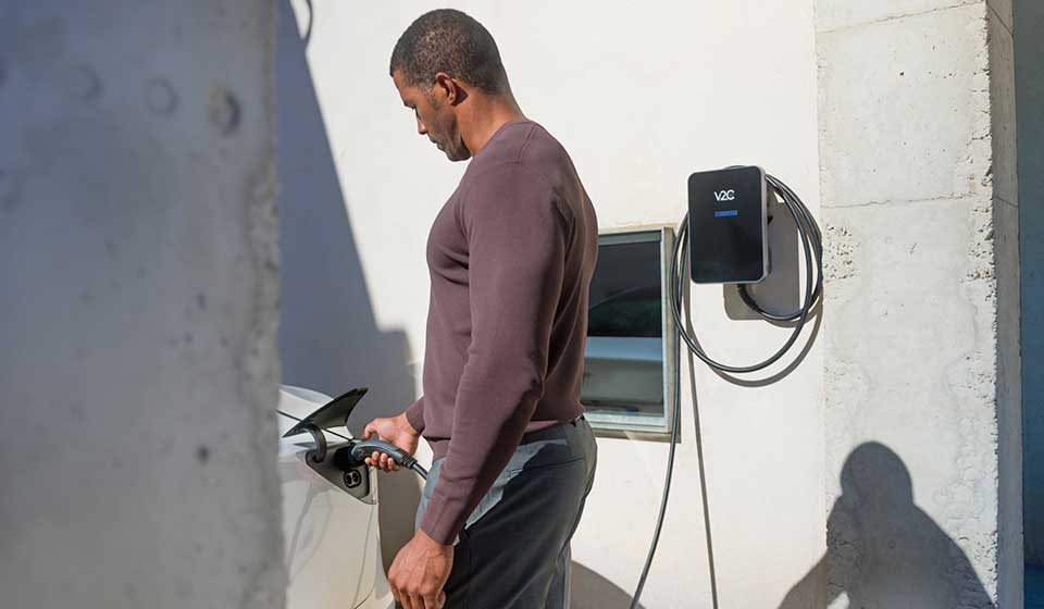 Caricatore auto elettrica per casa