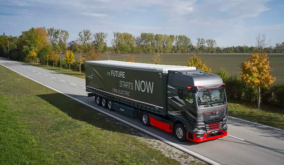 Camion elettrici Man eTruck