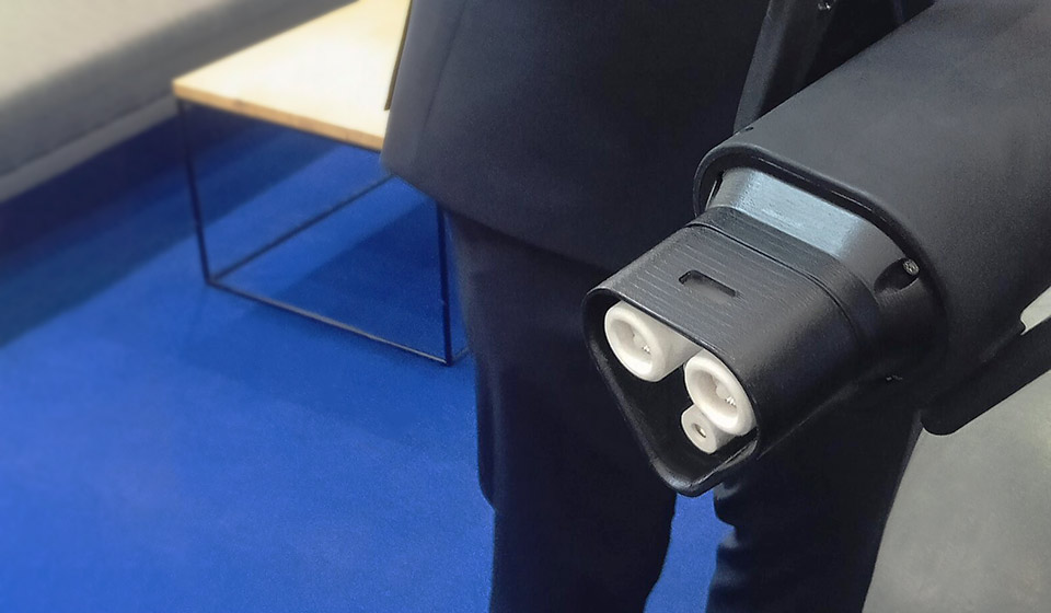 Megawatt Charging System MCS tubo di ricarica