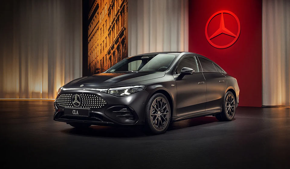 Mercedes Benz CLA Auto elettrica con maggiore autonomia