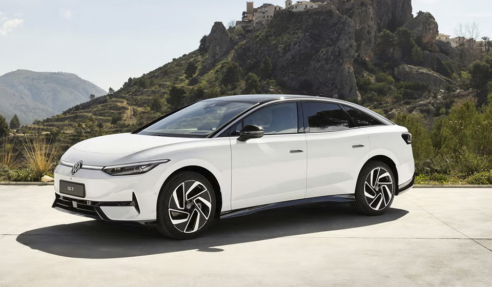 Volkswagen ID 7 Auto elettrica con maggiore autonomia