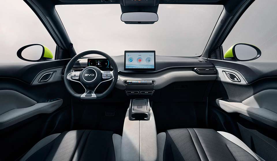 BYD Dolphin Surf interni prezzo modelli